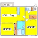 ムーンストーン栄町の間取図