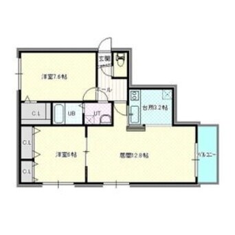 間取図 アビタ39