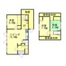 新琴似10条5丁目戸建A 3LDKの間取り