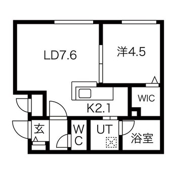 間取図 ブランシャール栄町FOREST