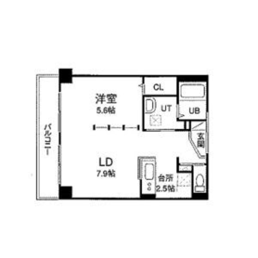 間取図 札幌市営地下鉄東豊線/栄町駅 徒歩4分 3階 築19年