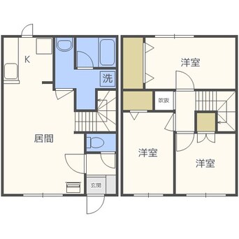 間取図 オリーブテラス