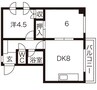 札幌市営地下鉄南北線/麻生駅 徒歩15分 3階 築34年 2DKの間取り