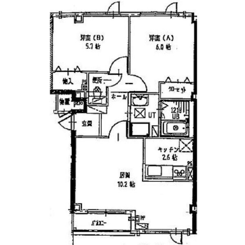 間取図 グリーンフィールドI