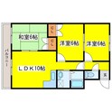 フレグランス三島IIの間取図