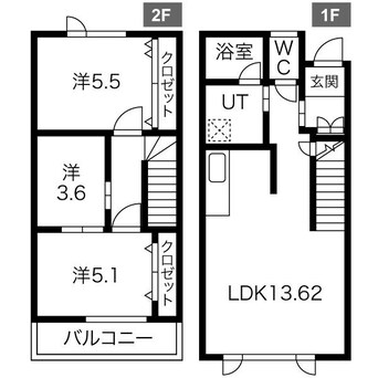 間取図 ブランベージュ13