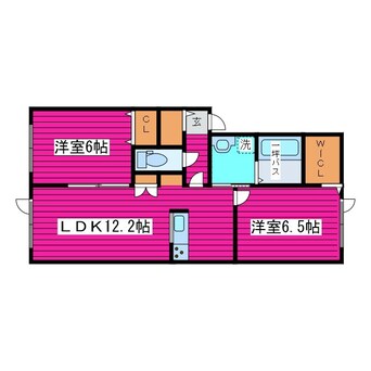 間取図 エルヴィータ花川北
