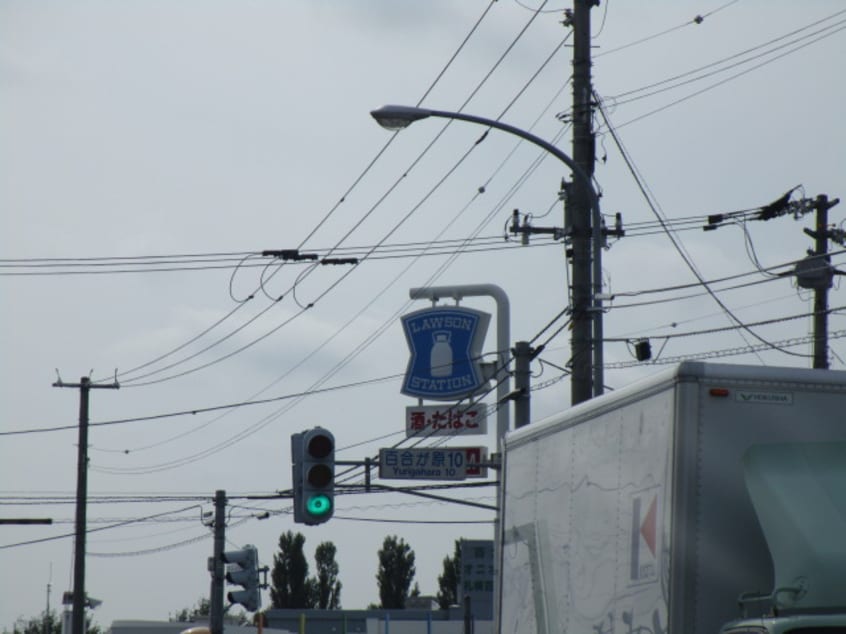 ﾛｰｿﾝ 札幌百合が原六丁目店(コンビニ)まで538m ハウス５５