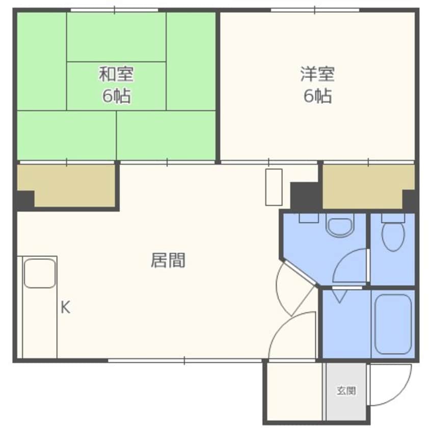 間取図 田村ハイツ