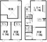 札沼線<学園都市線>/百合が原駅 徒歩19分 1-2階 築16年 3LDKの間取り