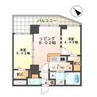 スペチアーレ麻生 2LDKの間取り