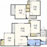 西茨戸戸建 4LDKの間取り