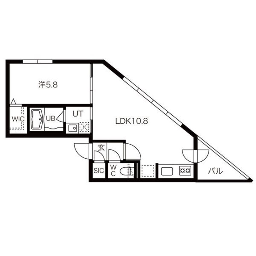 間取図 札幌市営地下鉄南北線/麻生駅 徒歩3分 3階 築4年