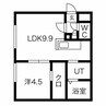 koti 1LDKの間取り