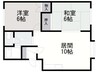 札沼線<学園都市線>/新川駅 徒歩12分 2階 築35年 2LDKの間取り