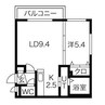 札幌市営地下鉄南北線/麻生駅 徒歩4分 2階 築11年 1LDKの間取り