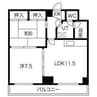 オカダビル 2LDKの間取り
