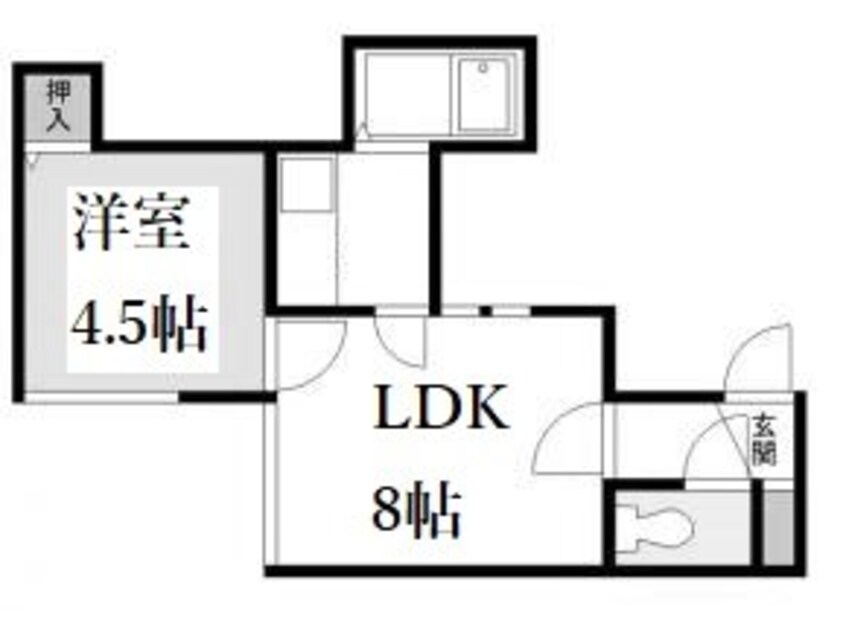 間取図 札幌市営地下鉄東豊線/栄町駅 徒歩6分 3階 築29年