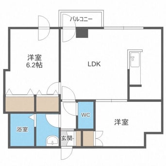 間取図 フェリーチェ1゜