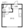 函館本線/手稲駅 徒歩27分 2階 築17年 1Rの間取り