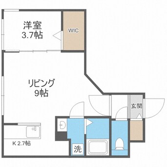 間取図 ラ・エスペランス麻生