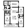 札幌市営地下鉄東西線/琴似駅 徒歩23分 2階 築浅 4LDKの間取り