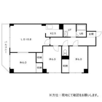 間取図 ラヴァンスコート