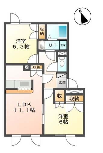 間取図 パルテノン