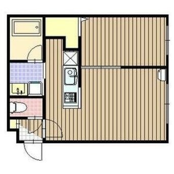 間取図 札沼線<学園都市線>/新琴似駅 徒歩10分 4階 築10年