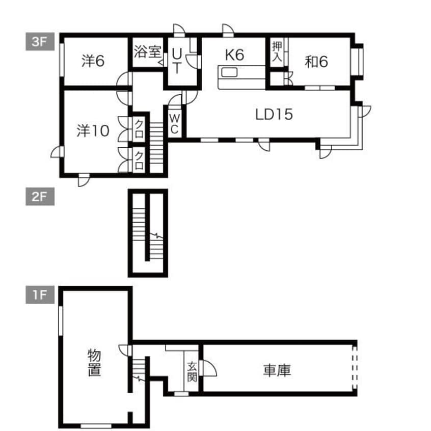 間取図 リジョイス参番館