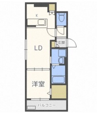 間取図 函館本線/手稲駅 徒歩4分 2階 築4年