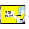 FC Farnest篠路（旧：ハーモニー篠路） 1Rの間取り