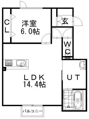 間取り図 麻07　屯田線/屯田9条9丁目 2階 築15年