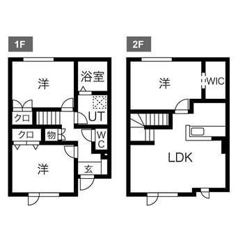 間取図 ファミーユコーポひなた　B棟