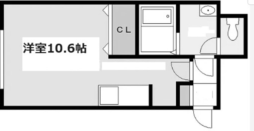 間取図 函館本線/手稲駅 徒歩8分 1階 築9年