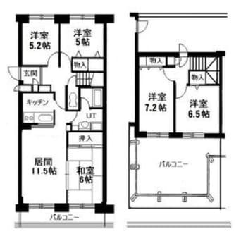 間取図 札幌市営地下鉄東西線/宮の沢駅 徒歩12分 9階 築33年