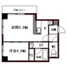 函館本線/手稲駅 徒歩4分 2階 築16年 1LDKの間取り