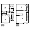 札沼線<学園都市線>/新琴似駅 徒歩27分 1-2階 1年未満 3LDKの間取り