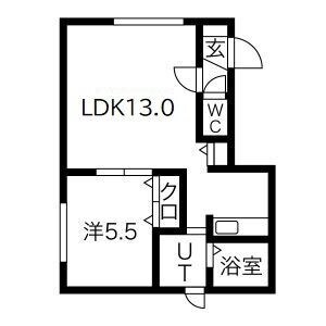 間取り図 グランメール麻生