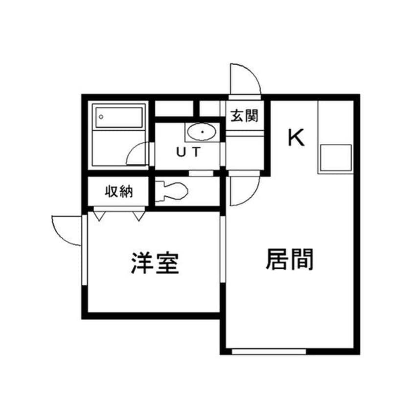 間取図 アムールガーデン