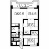 エクセル恵友 3DKの間取り