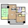 シャトー新川 2LDKの間取り