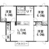 グランディールI 3LDKの間取り