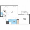 VeroShangri-la 1LDKの間取り