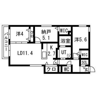 間取図 札幌市営地下鉄南北線/北１２条駅 徒歩4分 1階 1年未満