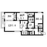 ARDER N11（アルディアN11） 3LDKの間取り