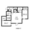 札幌市営地下鉄東西線/円山公園駅 徒歩10分 2階 1年未満 2LDKの間取り
