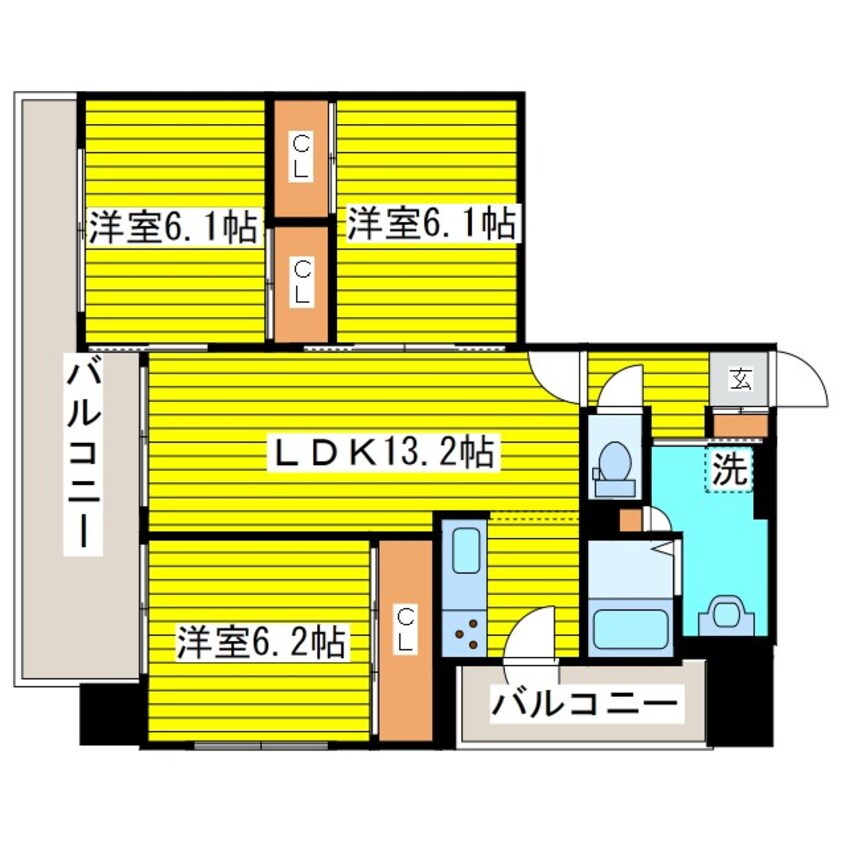 間取図 アコード23
