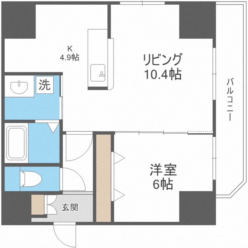 間取図 グラン札幌