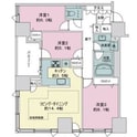 シティータワー札幌大通の間取図